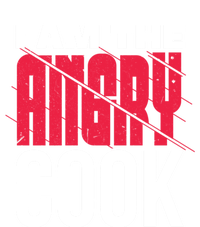 Im The Angry Cook A Warning For Others Cool Gift Women's Racerback Tank