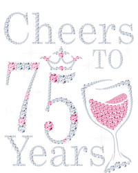 Cheers to 75 Years 1947 75Th Birthday Present Tee Gift For Wo Women's Perfect Tri Rocker Tank