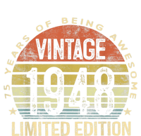 Vintage 1948 Limited Edition 75 Year Old Gifts 75th Birthday Present T-Shirt