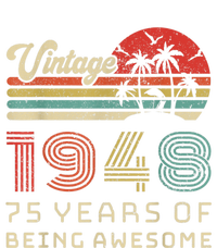 75 Year Old Birthday Present Vintage 1948 75th Birthday Present Premium T-Shirt