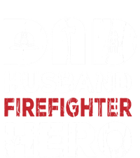 Dad Firefighter Hero Fathers Day Cool Gift Kids T-Shirt