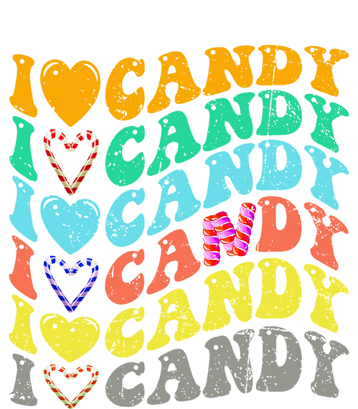 I love Candy Halloween Party Cute Trick or Treat Candyland PosiCharge Competitor Tank