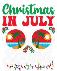 Christmas In July Squad Family Beach Vacation Summer Full Zip Hoodie