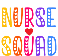 Nurse Squad Cute Funny Nursing Meaningful Gift Striped Beanie with Solid Band