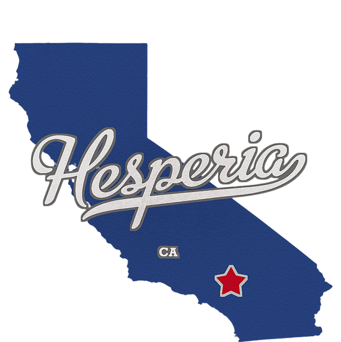 Hesperia California CA Map T-Shirt