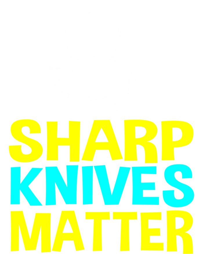 Sharp Knives Matter Chef Cook Cooking Funny Gift Gift Softstyle Adult Sport Polo