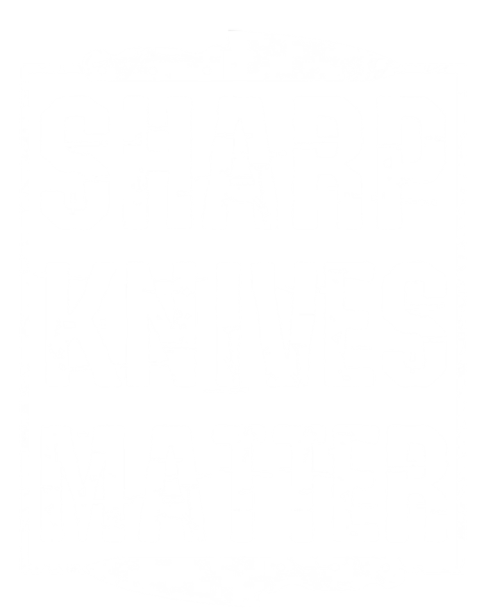 Sharp Knives Matter Chefs Tee Chef Knife Culinary Christmas Great Gift T-Shirt