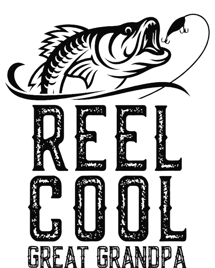 Reel Cool Great Grandpa Fishing Fisherman Funny Retro T-Shirt