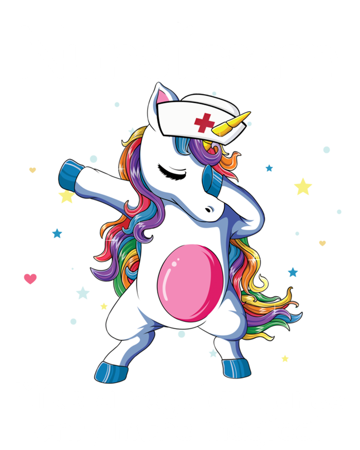 Nursicorn Funny Nurse Dabbing Unicorn Nursing Gift T-Shirt