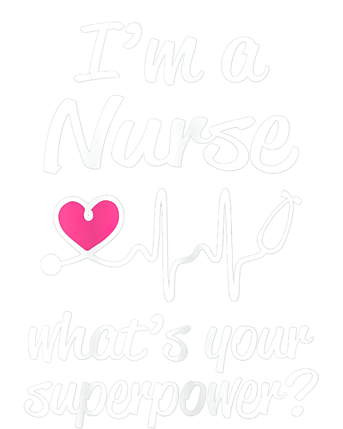 Wo Im A Nurse Whats Your Superpower? Funny Saying Cute Gift Doggie Tank