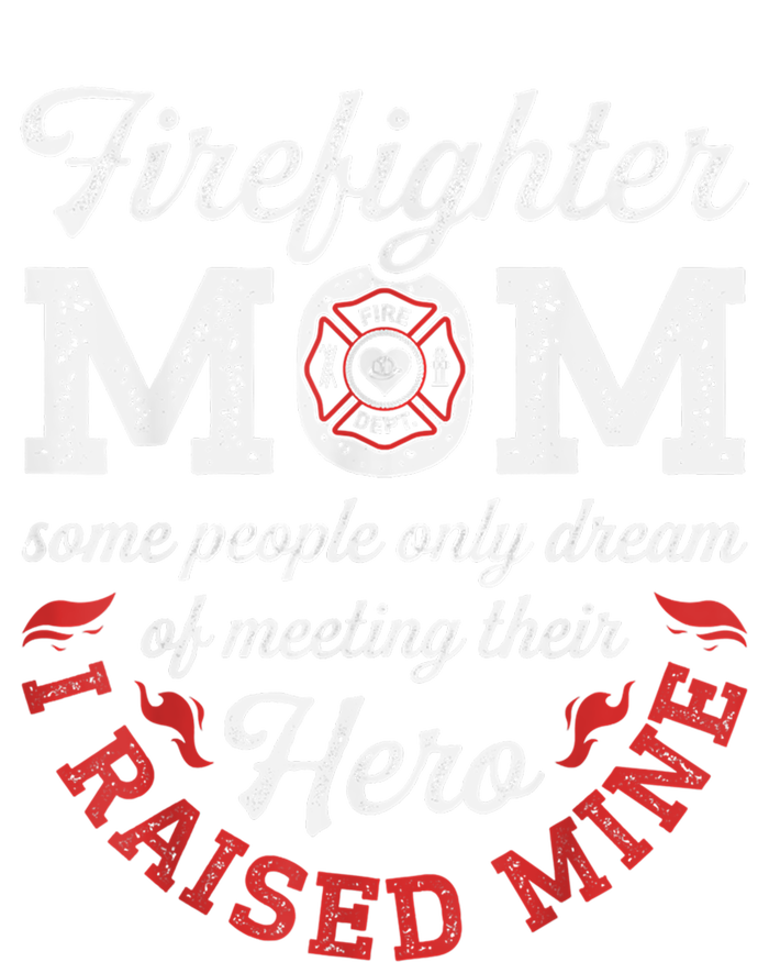 Firefighter Mom Fire Proud Moms Mothers Day Vintage Meaningful Gift Baby Bodysuit