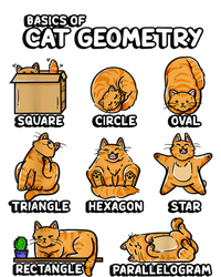 Basic Cat Geometry Cute Cat Cat Lover Cat Owner Math School Mousepad