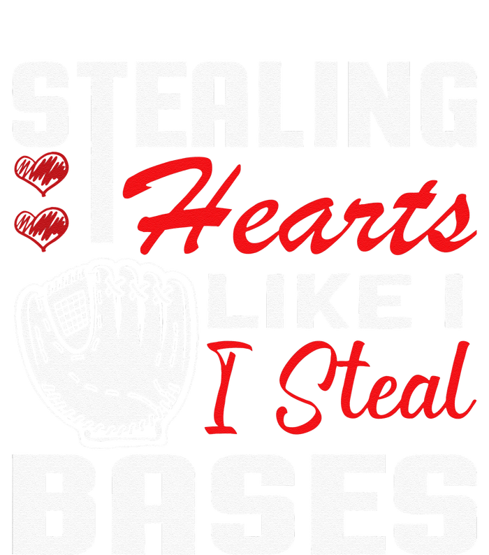 Stealing Hearts Like I Steal Bases Baseball Valentine's Day Mesh Reversible Basketball Jersey Tank