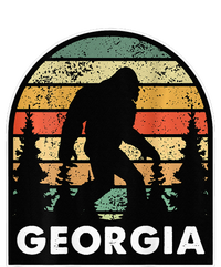 Printed on Back Georgia and a Bigfoot or a Sasquatch T-Shirt