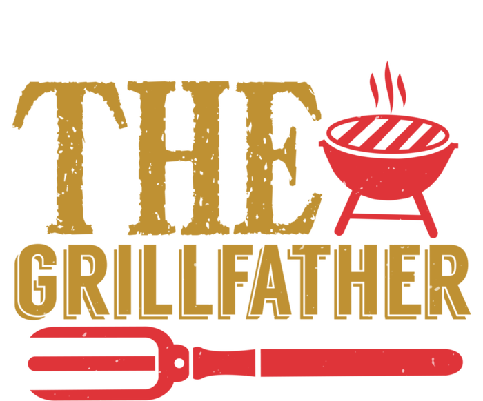 The Grillfather Barbeque Grilling Bbq Lover Father Dad Funny Gift T-Shirt