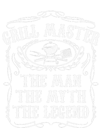 Grill Master The Man The Myth Legend Funny BBQ Smoker Gift USA-Made Snowflake Beanie