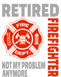 Funny Retired Firefighter Retiret Retiree Meaningful Gift Valucap Bio-Washed Visor