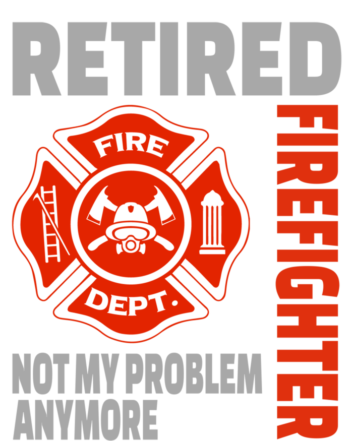 Funny Retired Firefighter Retiret Retiree Meaningful Gift Valucap Bio-Washed Visor