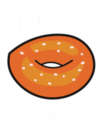 Time For Bagels Funny Bagel Lover Baking Gift Tie-Dye T-Shirt