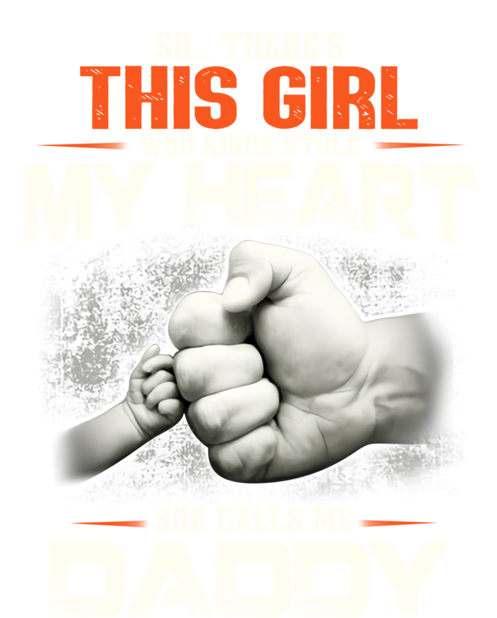 This Who Kinda Stole My Heart She Calls Me Daddy Gift Women's T-Shirt