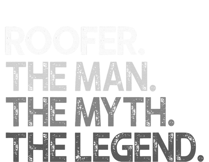 Roofer Gift The Man Myth Legend Tie-Dye T-Shirt