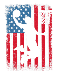 American Patriotic Basketball 4th Of July US Flag Boy T-Shirt