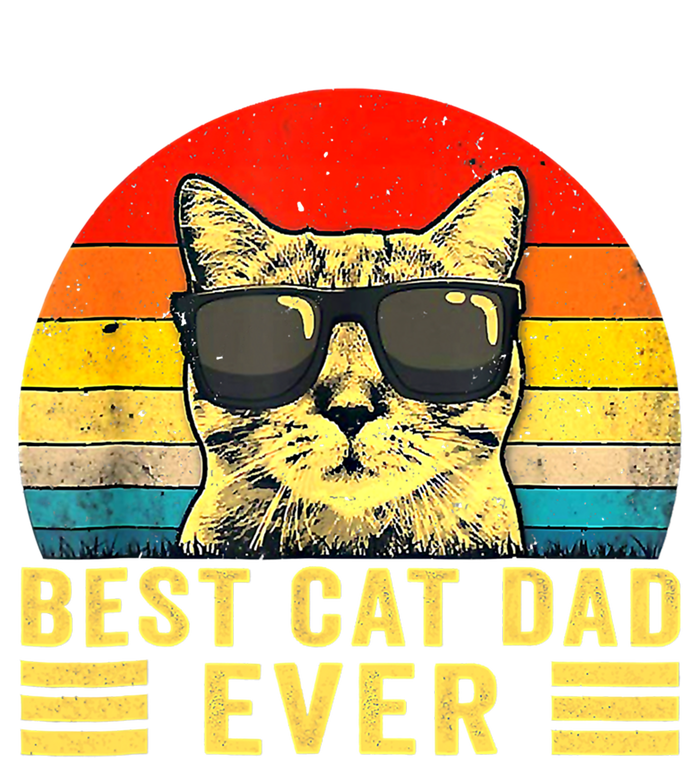 Vintage Best Cat Dad Ever Funny Best Cat Dad Ever Great Gift Toddler Sweatshirt