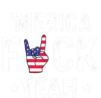 Funny Merica Fuck Yeah 4th Of July Womens Cotton Relaxed Long Sleeve T-Shirt