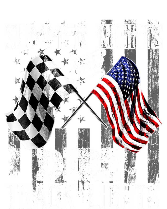 Summer Nights Dirt Track Lights Racing Motocross Gift Cooling Performance Long Sleeve Crew