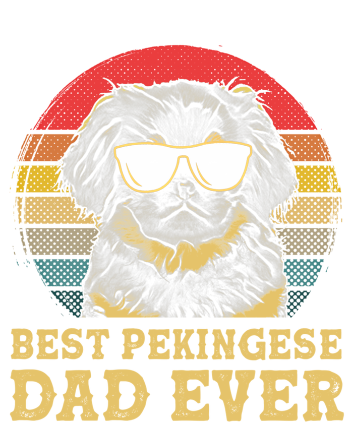 Vintage Best Pekingese Dad Ever Dog Lovers Gift T-Shirt