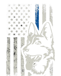 Patriotic German Shepherd K9 Unit Thin Blue Line Police Gift Tie-Dye Long Sleeve Shirt