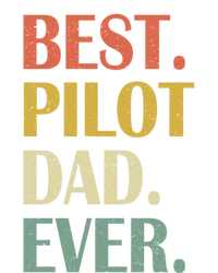 Vintage Best Pilot Dad Ever Fathers Day Funny Funny Gift Meaningful Gift Toddler T-Shirt