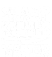 Chef Sharp Knives Matter Funny Cook Cooking Culinary Vintage Gift T-Shirt