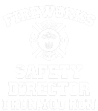 Fireworks Safety Director I Run You Run 4th Of July Coaster