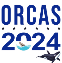 Orcas 2024 Awareness Kids Long Sleeve Shirt