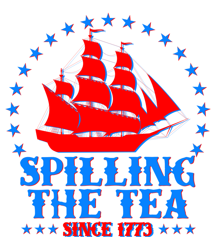 Spilling The Tea Since 1773 Boston Tea Party T-Shirt