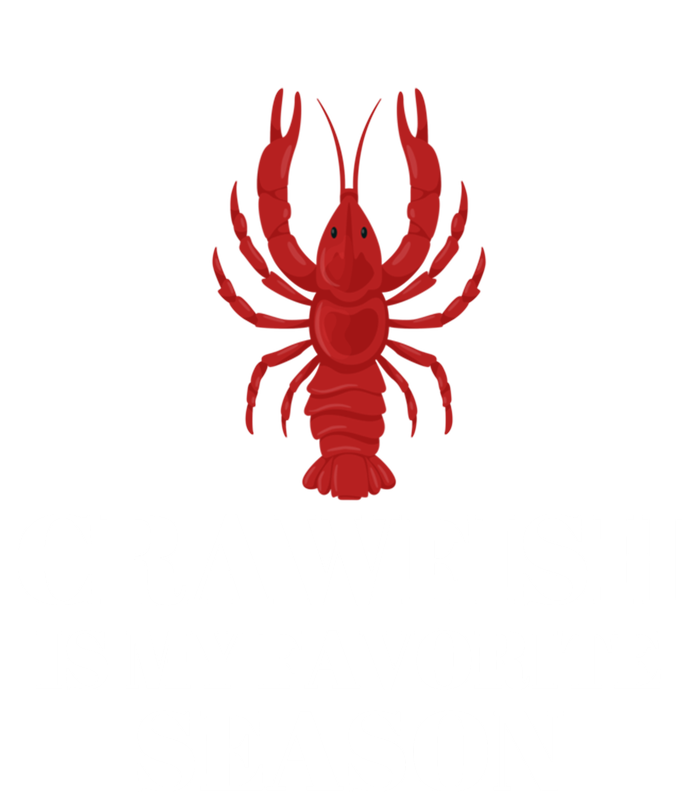 Crawfish Is My Favorite Season Sucking Mudbug Seafood Lover Cool Gift Women's Flannel Pajama Set