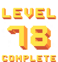 Born In 1943 Level 78 Complete 78th Birthday Retro Gaming Gift Tall Sweatshirt