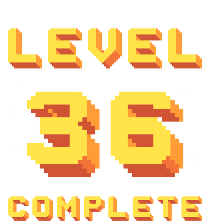 Born In 1985 Level 36 Complete 36th Birthday Retro Gaming Gift T-Shirt