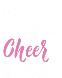 Cheerleader Funny Eat Sleep Cheer Repeat Gift T-Shirt