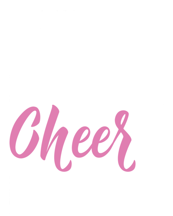 Cheerleader Funny Eat Sleep Cheer Repeat Gift T-Shirt