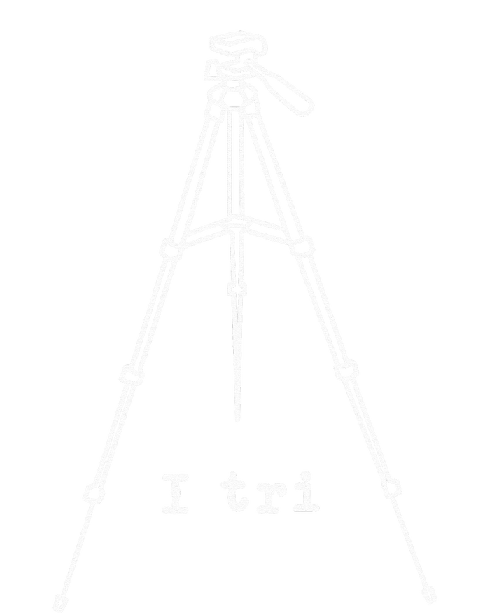 i tri Funny Photography Videographer Tripod T-Shirt