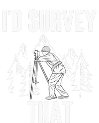 Surveyor Land Surveying Id survey that Camera Theodoloite Bella+Canvas Jersey Crop Tee