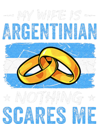 My Wife Is Argentinian Nothing Scares Me Argentina Husband Tie-Dye Long Sleeve Shirt