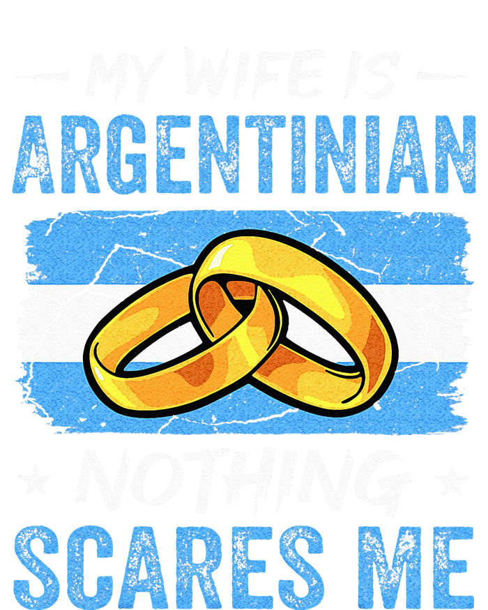 My Wife Is Argentinian Nothing Scares Me Argentina Husband Tie-Dye Long Sleeve Shirt