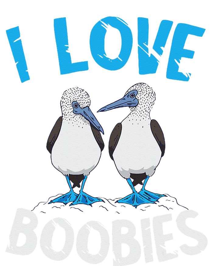 Blue Footed Booby I Love Boobies Blue Footed Booby Lover Dry Zone Grid Polo