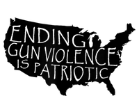 Ending Gun Violence Is Patriotic United States Silhouette Cooling Performance Long Sleeve Crew