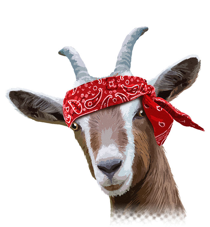 Cute Goat Lover Art For Women Kids Farm Animal Lover Sustainable Beanie