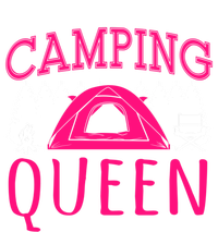 Funny Camping Queen Rv Life Camper Adventure Nature Gift Kids Long Sleeve Shirt