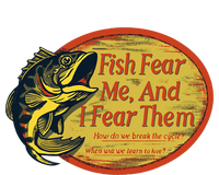 Fish Fear Me And I Fear Them How Do We Break The Cycle Kids Tie-Dye T-Shirt